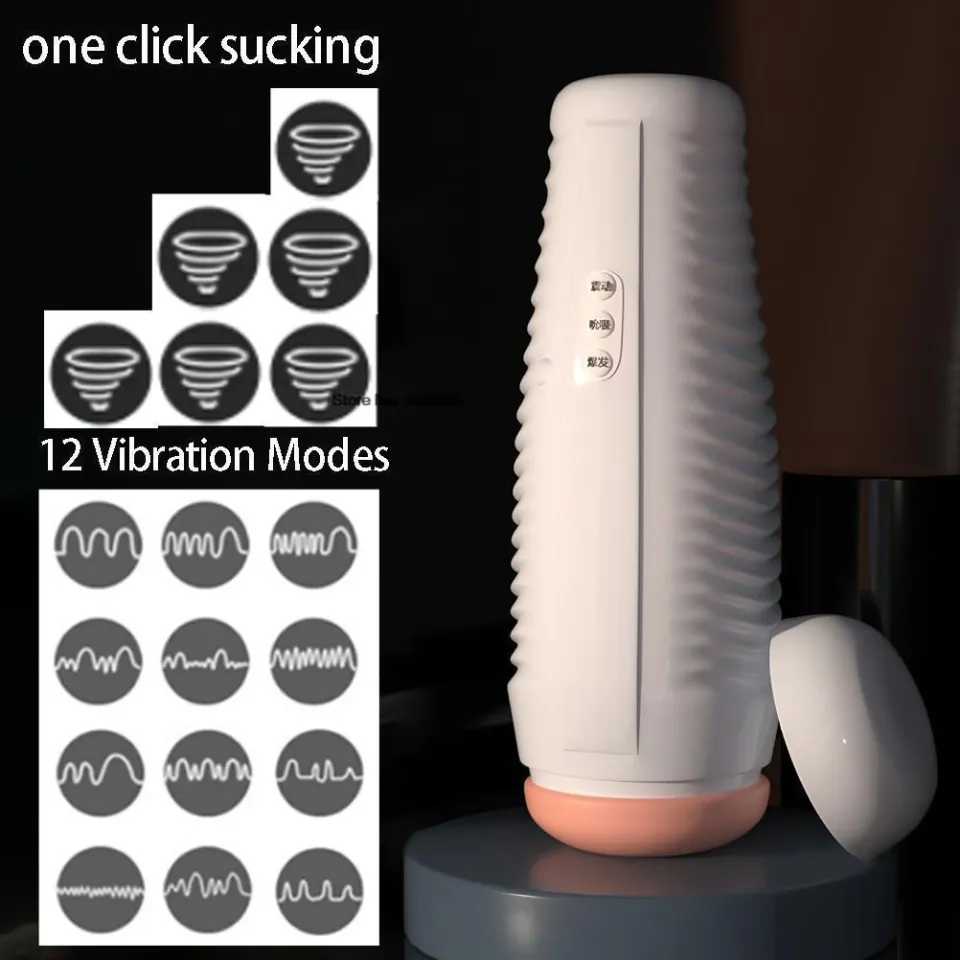 Man Masturbator Vibration Blowjob Sucking Machine Vagina Masturbation Cup  Male Sex Toy Fleshlight | Lazada PH