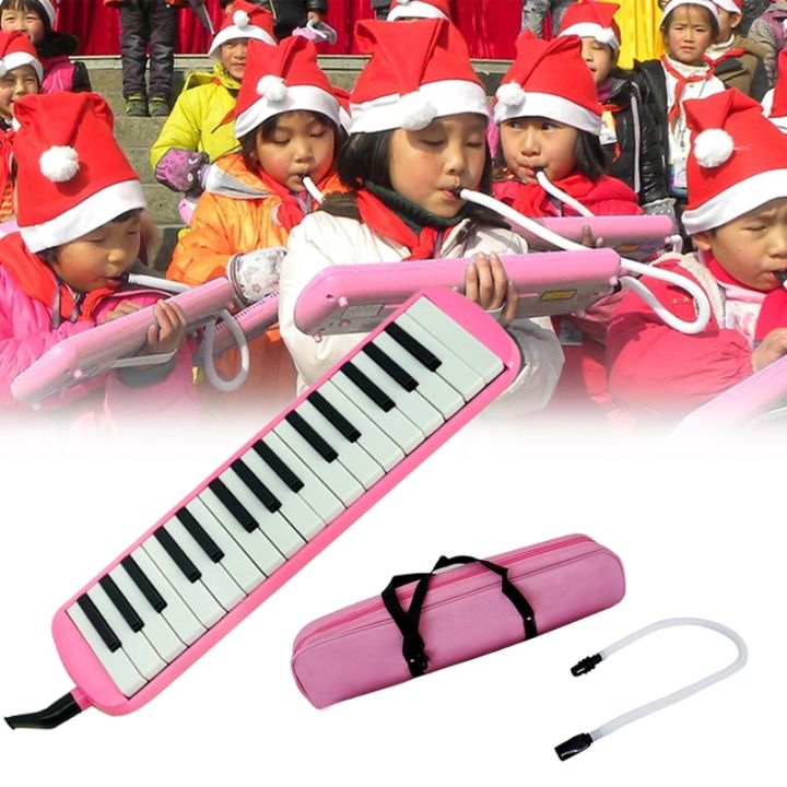 Melodica 32 Keys Instrument Air Piano Keyboard Soprano Melodica With