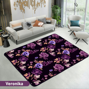 Vallery Quincy - Karpet Extra Jumbo 270x190 - Motif Abstrak / Bunga / Geometri / Minimalis