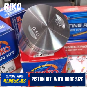 RIKO PISTON KIT WITH BORE SIZE FOR HONDA YAMAHA KAWASAKI SUZUKI AND MORE MOTORCYCLE