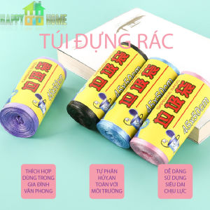 Túi Rác Tự Hủy Sinh Học Tiện Dụng Nhỏ Gọn Nhiều Màu Sắc