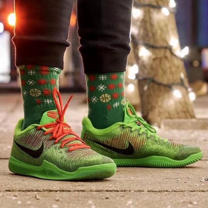 Nike mamba rage grinch on feet Clearance