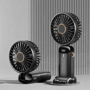 120-speed infinite speed Desktop Mini Handheld Fan LED Digital display Quiet high wind speed USB charging Fan M11