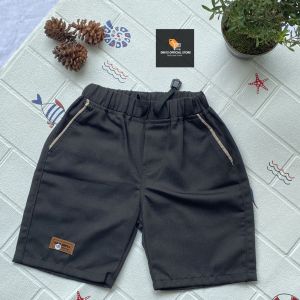 Celana Anak Drill Polos/ celana anak laki-laki/ celana pendek anak usia 6-11 tahun Fashion