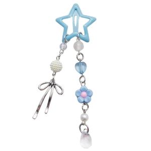 Sturdy Alloy Star Hair Clip Charm Trendy Star Hair Clip Stylish Hair Adornment For Stylish Teens And Ladies