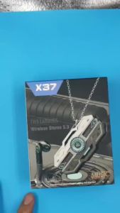 หูฟังเกมมิ่ง X37 ลดราคาพิเศษ สไตล์อีสปอร์ต TWS หูฟังไร้สายบลูทูธแบบใส่ในหู ความหน่วงต่ำ