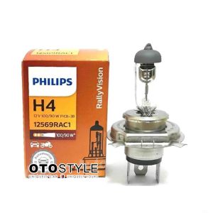 Bohlam Philips Lampu H4 Philips Premium Vision 100/90W 12V