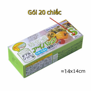 [HCM] hộp túi zíp zip đựng thực phẩm tái sử dụng nhiều lần trong tủ lạnh-TyHome