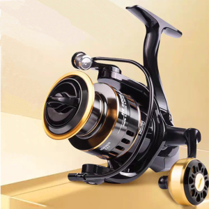 รอกตกปลา รอกตกปลาสปินนิ่ง รอกตกปลาหมาป่า ด้ามลูกบอลโลหะ เรียบ รอกตกปลาทะเล fishing reel spinning reel