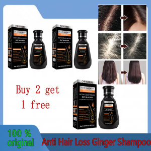 Original Anti hair fall shampoo ginger shampoo rambut gugur Oil Control hair growth lebatkan rambut生姜洗发水