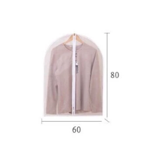 Garment Protector Clothes Dust Cover Household Transparent Coat Suit Dust Bag Stereo Clothes Hanging Bag-COZII