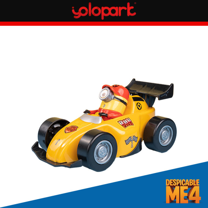 Friction Car Minions Car Toy YOLOPARK Despicable Me Minion Racer Friction  Car Toys For Kids