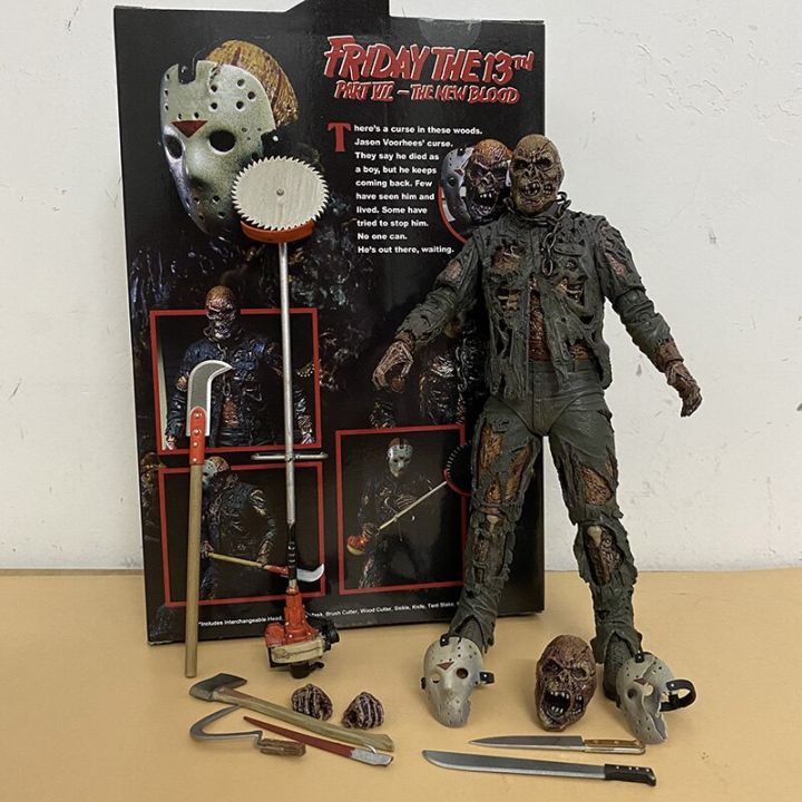 NECA Reel Toys Friday The 13 th Part VI Jason Lives 7 inch Action