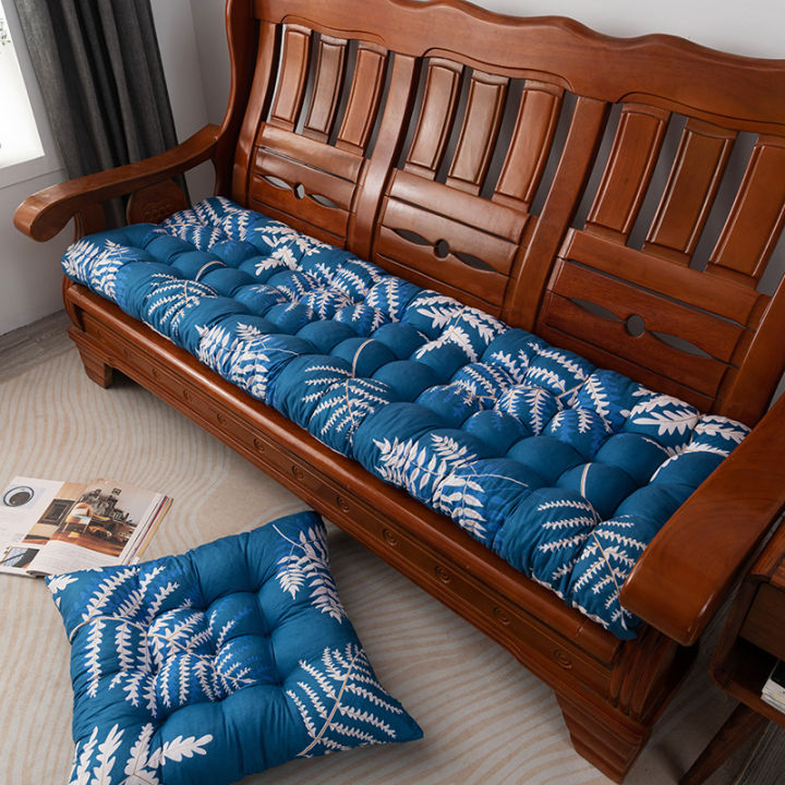 Thick Bench Seat Cushion for Indoor Backrest Chair Seat Pad Sofa Decorative Cushions Tatami Long