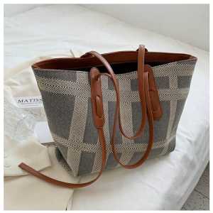 G2903 Tas Tote bag Wanita Fashion Import