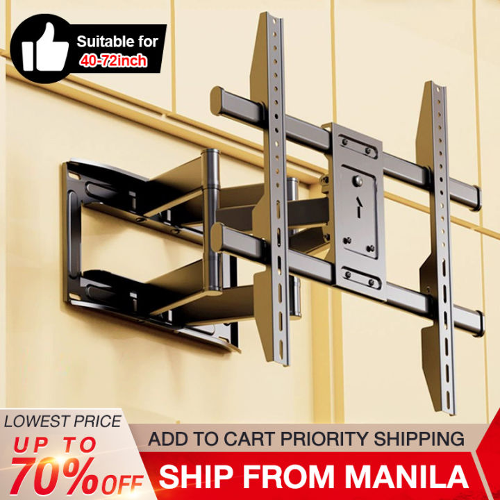 BAIERDI Universal TV Wall Bracket Telescopic Rotation for Xiaomi