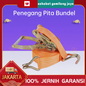 (Pengiriman cepat dikirim dari Jakarta) 4cm x 6meter 4cm x 8 meter 4cm x 10 meter TALI PENGIKAT BARANG DI MOTOR MOBIL/TALI STRAP PENGIKAT BARANG CARGO BELT/SABUK TALI IKAT BARANG SERBAGUNA