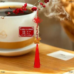 [COD] hegu 2026 Year Of The Horse Wall Hanging Ornament Chinese New Year Red Lucky Decoration Housewarming Gifts