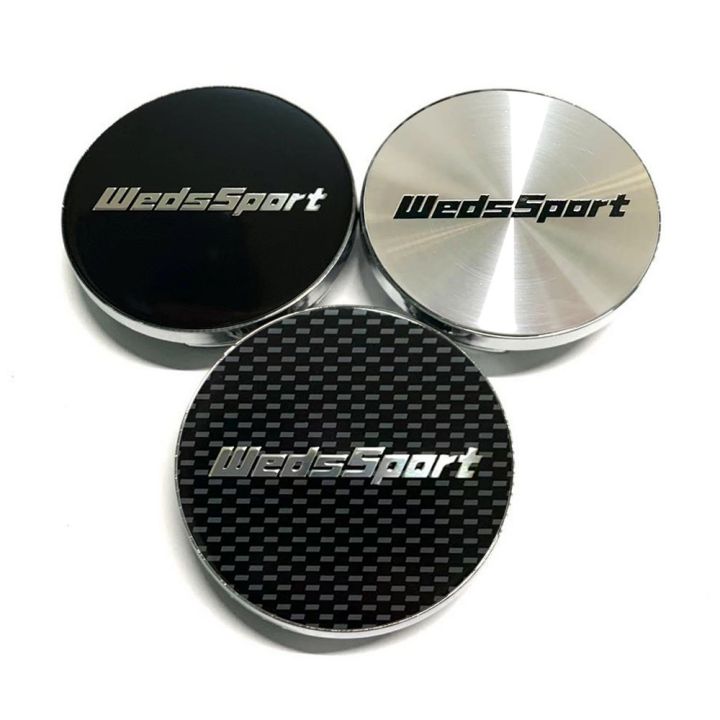 🔥🔥🔥Spot goods 4PCS 51mm wheel center cap WEDSSPORT logo sticker wheel ...