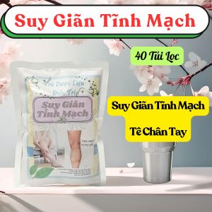 Trà Suy Giãn Tĩnh Mạch  40 Túi lọc  tra dong y viet
