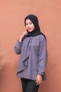 Blouse Wanita Terbaru 2021: Kekinian Hijab & Big Size