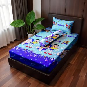 Barkaila - Sprei Set Anak Motif Karakter Ukuran 120x200cm Elegan Minimalis