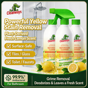 All-Purpose Cleaner Spray 500g Fresh Scent for Kitchen Bathroom Daily Use Lemon and Peach Flavors