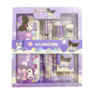 Alat Tulis Set Paket 7 in 1 Set Stationery 7in1 Karakter Kartun Alat Tulis Anak Sekolah Penghapus Pengaris Kotak Pensil Penggaris Crayon ptt