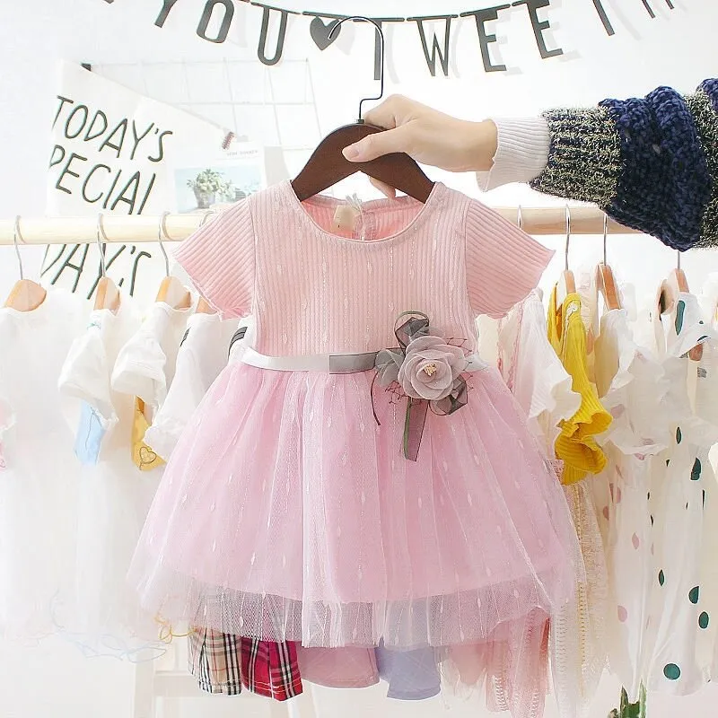 Gaun Bayi 4 Bulan 0 1 2 3 5 6 Baju Baby Girl Tahun Newborn Dress