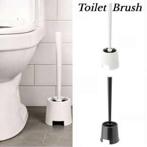 Toilet Bowl Brush with Holder Cleaning Brush Hard Bristle Deep Cleaning Bowl Brushfor Bathroom
