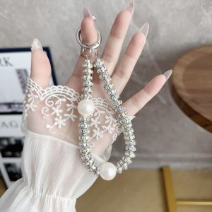 Gantungan Hp Korean Beads Blink Diamond gantungan tas gantungan kunci korean style phone strap lanyard SM314