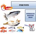 Mainan Kucing catnip Ikan ukuran 20cm Fish Toys Catmint mainan gigitan kucing. 