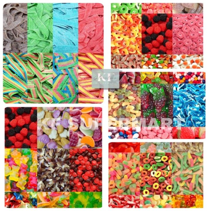 Haribo Bebeto Sour Belt Assorted Gummy Bear Candy Sweet Sour Jelly