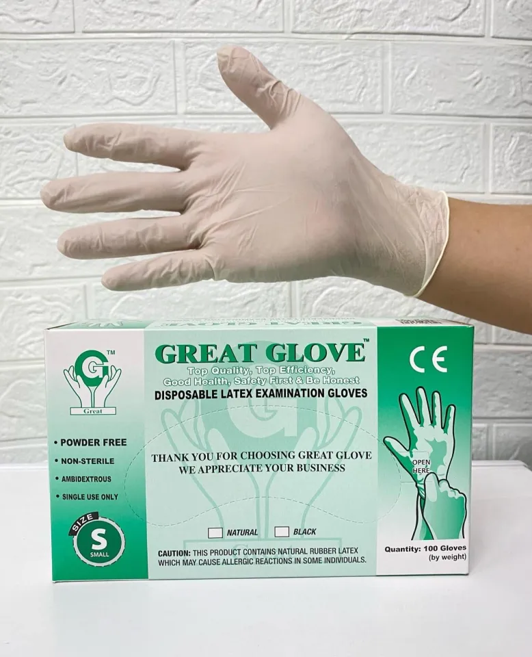 Great glove deals disposable latex gloves