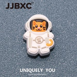 Phụ kiện giày JJBXC Charm khóa giày chéo phụ kiện giày mèo phi hành gia DIY thời trang