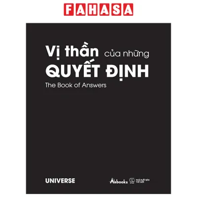 Sách Fahasa - Vị Thần Của Những Quyết Định - The Book Of Answers - Bản Bìa Đen