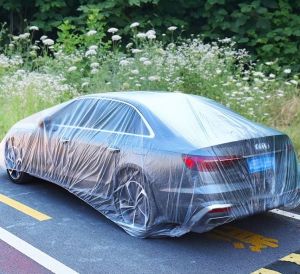 Thickened Dustproof Bag for Car Waterproof Protection Cover Flood Proof Seal Tool Universal Full Car Protection from Heavy Rain
