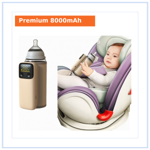 【COZYCASA】Portable Wireless Baby Milk Warmer | Adjustable Heat Travel Baby Bottle Warmer