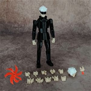 SHIRUI Multi-Jointed Shapeshift Jujutsu Kaisen Figures PETG 3D Printed Action Figures Collectible Gift Gojo Satoru Toy Model for Fans