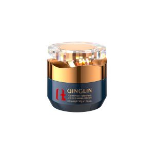 Qinglin Peptide Face and Neck Cream , Deep moisturizing cream containing hyaluronic acid and niacinamide , Night cream for smoother skin ,1.76 Ounce