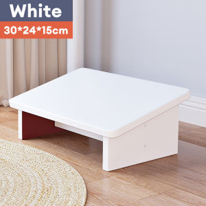 QUANU Footstool Under Table Ergonomics Tilt Footrest Office Foot Stool Household Wooden Footstool Pedal Toilet Foot pedal 脚凳脚踏板