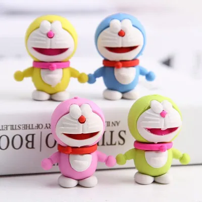 6 PCS Penghapus Anak Lucu Motif Doraemon / Cute Doraemon Eraser