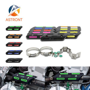 ASTRONT Motorcycle Exhaust Pipe Cover Anti-scalding Honda Yamaha Suzuki Kawasaki