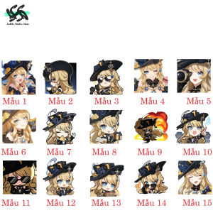 Genshin Impact - Set 10/15 Sticker Navia - hội trưởng Spina di Rosula -game genshin impact hình dán trang trí siêu đẹp chống nước chống xước
