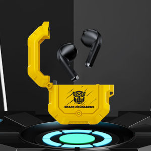 Transformers TF-T12 Wireless Bluetooth Headset Half In-Ear Music Noise Cancellation Calls Games Sports Long Battery Life Headset Universal Android iPhone