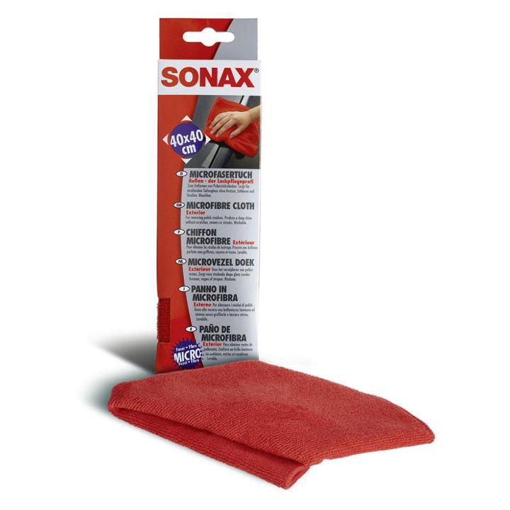 Khăn Lau Xe Đa Năng Siêu Sợi Sonax Microfibre Cloth 40cm X 40cm