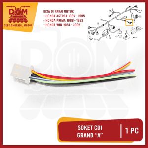 Soket CDI Grand A (PSP) Kabel Cabel Socket Fiting Cop CDI Capasitor Discharge Ignition Motor Honda