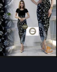 rok lilit batik rok batik rok wisuda rok kebaya modern terbaru -pabrik plisket