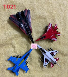 ( Xe kim loại) Set 4 chiếc máy bay chiến đấu chạy bánh đà bền đẹp an toàn cho bé