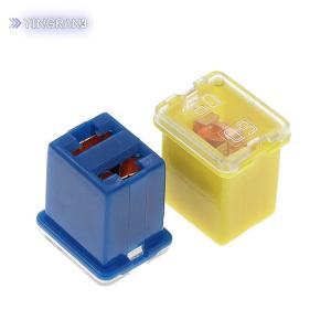 YINGRAN3 5 cái Mini Vuông Cầu Chì 20A 30A 40A 50A 60A 70A 80A 90A Bộ ô tô xe cầu chì với hộp nhựa loại tự động cầu chì